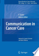 Communication in Cancer Care [E-Book] /