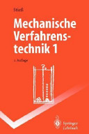 Mechanische Verfahrenstechnik Vol 0001.