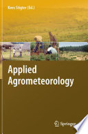 Applied Agrometeorology [E-Book] /