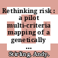 Rethinking risk : a pilot multi-criteria mapping of a genetically modified crop in agricultural systems in the UK /