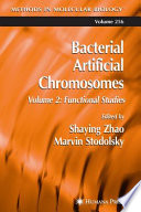 Bacterial Artificial Chromosomes [E-Book] : Volume 2 Functional Studies /