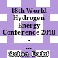 18th World Hydrogen Energy Conference 2010 - WHEC 2010 proceedings : parallel sessions book 3: Hydrogen production technologies 2 /