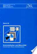 Brennstoffzellen und Mikro-KWK : Entwicklungen, Akteure, Zukunftsaussichten : internationale ASUE-Fachtagung 5. und 6. Dezember 2001 Darmstadt /