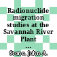 Radionuclide migration studies at the Savannah River Plant humid shallow land burial site for low-level waste : a paper proposed for presentation at the DOE low-level waste management program sixth annual participants' information meeting Denver, CO September 11 - 13, 1984 [E-Book] /
