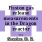 Fission gas release measurements in the Dragon reactor cores 3 and 4 charge V : [E-Book]