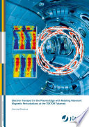 Electron transport in the plasma edge with rotating resonant magnetic perturbations at the TEXTOR tokamaks [E-Book] /