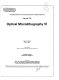 Optical microlithography : 0006: proceedings : Santa-Clara, CA, 04.03.87-05.03.87.
