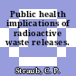 Public health implications of radioactive waste releases.
