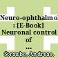 Neuro-ophthalmology : [E-Book] Neuronal control of eye movements ; a comprehensive characterization of human eye movements in relation to brain function and dysfunction /