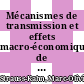 Mécanismes de transmission et effets macro-économiques de la politique monétaire en France [E-Book] : Les principaux enseignements économétriques /
