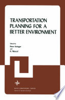 Transportation Planning for a Better Environment [E-Book] /