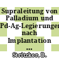 Supraleitung von Palladium und Pd-Ag-Legierungen nach Implantation von Wasserstoff und Deuterium [E-Book] /