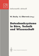 Datenbanksysteme in Büro, Technik und Wissenschaft : GI-Fachtagung Braunschweig, 3.-5. März 1993 /