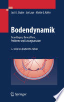 Bodendynamik [E-Book] : Grundlagen, Kennziffern, Probleme und Lösungsansätze /