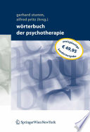 Wörterbuch der Psychotherapie [E-Book] /