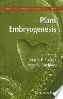 Plant embryogenesis /