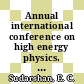 Annual international conference on high energy physics. 10. Proceedings : Rochester, NY, 25.08.60-01.09.60 /