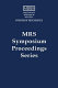 Mechanical behavior of materials and structures in microelectronics : Symposium on the mechanical behavior of materials and structures in microelectronics: proceedings : MRS spring meeting 1991: symposium H : Anaheim, CA, 30.04.91-03.05.91.