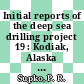 Initial reports of the deep sea drilling project 19 : Kodiak, Alaska to Yokohama, Japan, July - September 1971