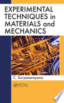 Experimental techniques in materials and mechanics [E-Book] /