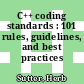 C++ coding standards : 101 rules, guidelines, and best practices /