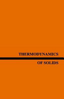 Thermodynamics of solids /