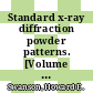 Standard x-ray diffraction powder patterns. [Volume III]. Data for 34 inorganic substances] /