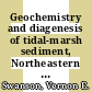 Geochemistry and diagenesis of tidal-marsh sediment, Northeastern Gulf of Mexico /