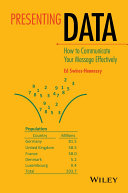 Presenting data : how to communicate your message effectively [E-Book] /