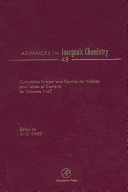 Advances in inorganic chemistry . 48 . Cumulative subject and contribution indexes and tables of contents for vol. 1 - 47 /