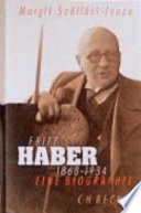 Fritz Haber 1968 - 1934 : eine Biographie /
