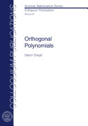 Orthogonal polynomials.