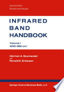 Infrared Band Handbook [E-Book] : Volume 1 4240–999 cm-1 / Volume 2 999–29 cm-1 /