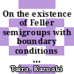 On the existence of Feller semigroups with boundary conditions [E-Book] /
