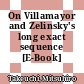 On Villamayor and Zelinsky's long exact sequence [E-Book] /