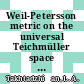 Weil-Petersson metric on the universal Teichmüller space [E-Book] /