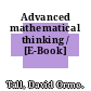 Advanced mathematical thinking / [E-Book]