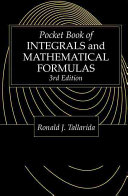 Pocket book of integrals and mathematical formulas /