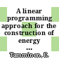 A linear programming approach for the construction of energy and resource flow models.