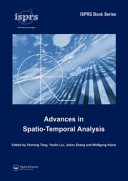 Advances in spatio-temporal analysis /