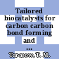 Tailored biocatalysts for carbon carbon bond forming and cleaving reactions.