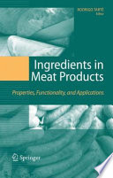 Ingredients in Meat Products [E-Book] : Properties, Functionality and Applications /