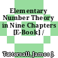 Elementary Number Theory in Nine Chapters [E-Book] /