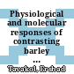 Physiological and molecular responses of contrasting barley cultivars to limitations of potassium and water availability [E-Book] /