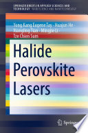 Halide Perovskite Lasers [E-Book] /