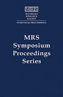 Amorphous silicon technology. 1990 : Symposium on Amorphous Silicon Technology: papers : MRS Spring Meeting. 1990 : San-Francisco, CA, 17.04.90-20.04.90.