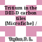 Tritium in the DIII-D carbon tiles [Microfiche] /