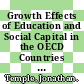 Growth Effects of Education and Social Capital in the OECD Countries [E-Book] /