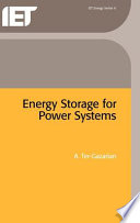 Energy storage for power systems.