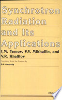 Synchrotron radiation and its applications /